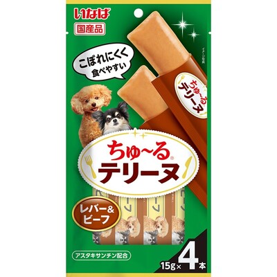 ちゅーるテリーヌ レバー＆ビーフ 15g×4P