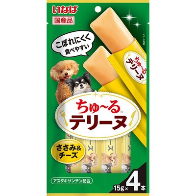 ちゅーるテリーヌ ささみ＆チーズ 15g×4P