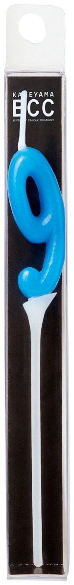 【取扱い終了予定・在庫限り】ナンバーキャンドル ミニ 9