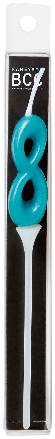 【取扱い終了予定・在庫限り】ナンバーキャンドル ミニ 8