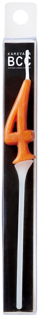 【在庫限り】ナンバーキャンドル ミニ 4