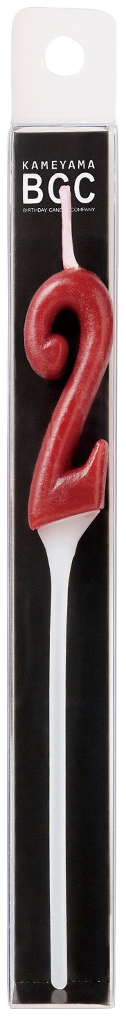 【在庫限り】ナンバーキャンドル ミニ 2