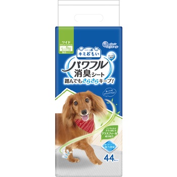 キミおもい たっぷり吸収パワフル消臭シート ワイド 44枚