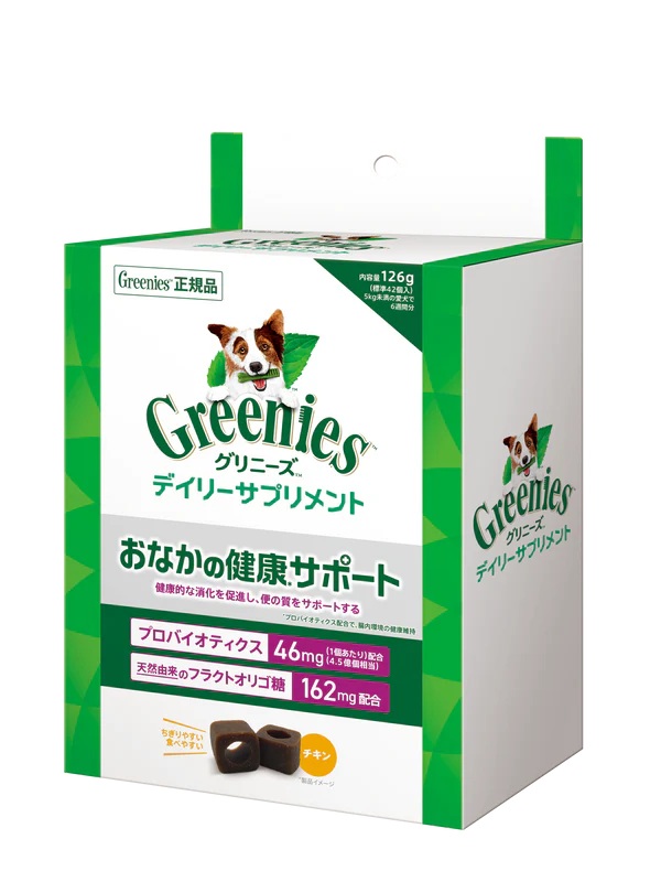 グリニーズ デイリーサプリ おなかの健康サポート 126g