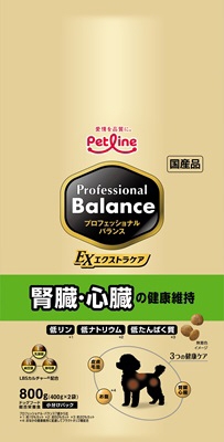 プロフェッショナル・バランス エクストラケア 腎臓・心臓の健康維持 800g