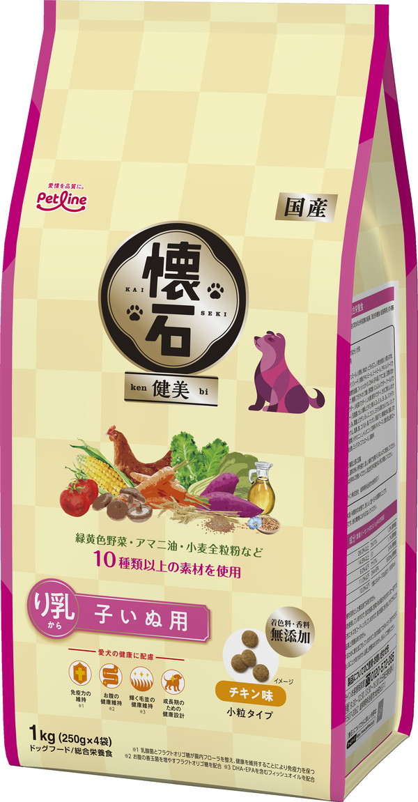 懐石 健美 子いぬ用 り乳から 1kg