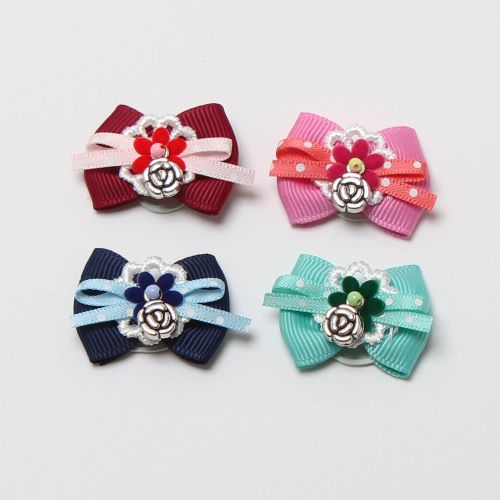 R960-32 シルバーローズリボン 32個入り