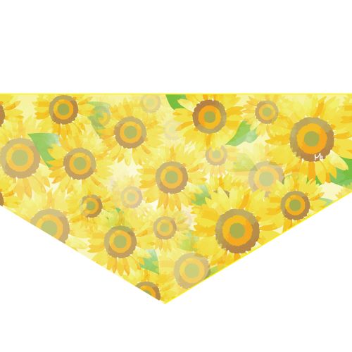 7229 デザインバンダナ ブラインディングサマー 10枚入り 【サイズ：SS～M】 SS