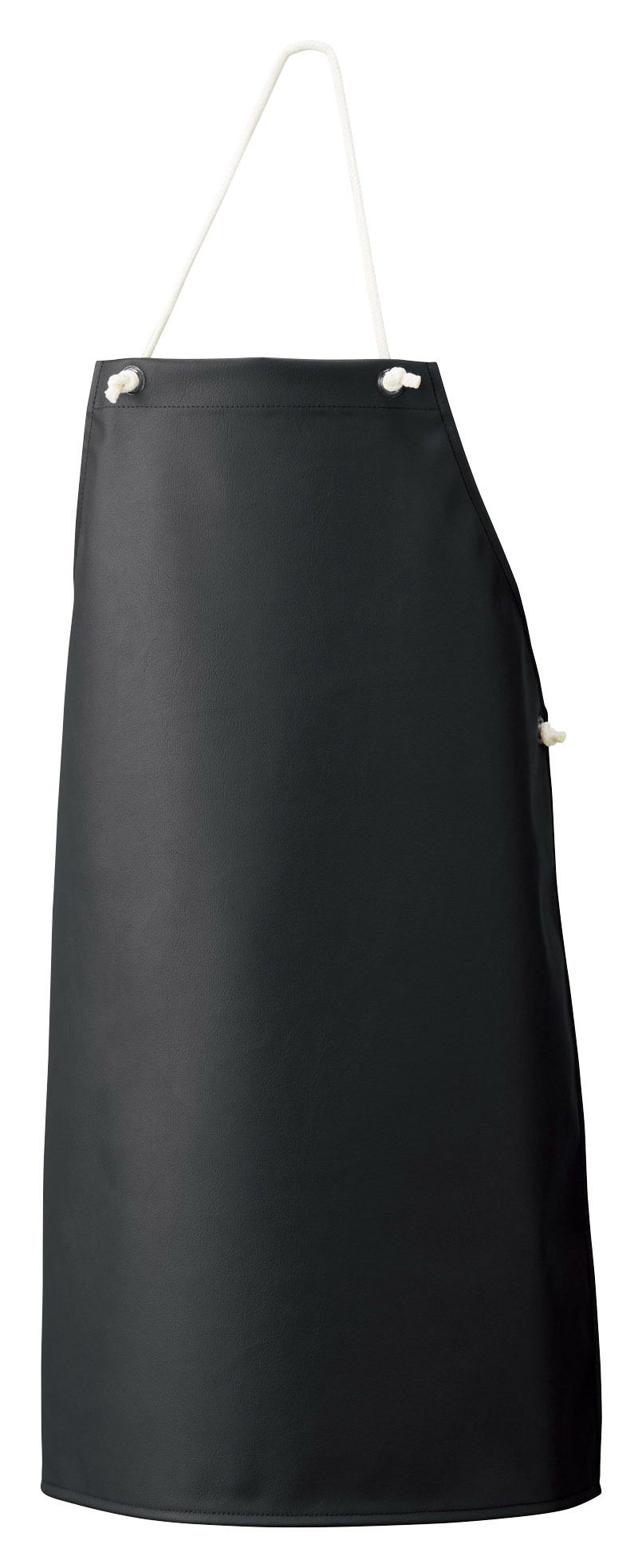 レザーエプロン　ブラック　【防水】Ｆサイズ