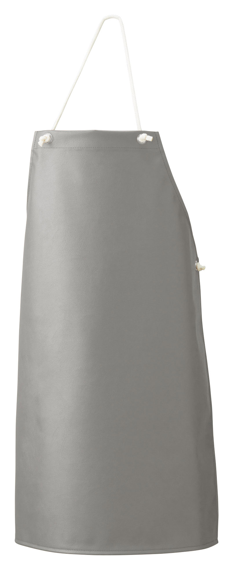 レザーエプロン　グレー　【防水】Ｆサイズ