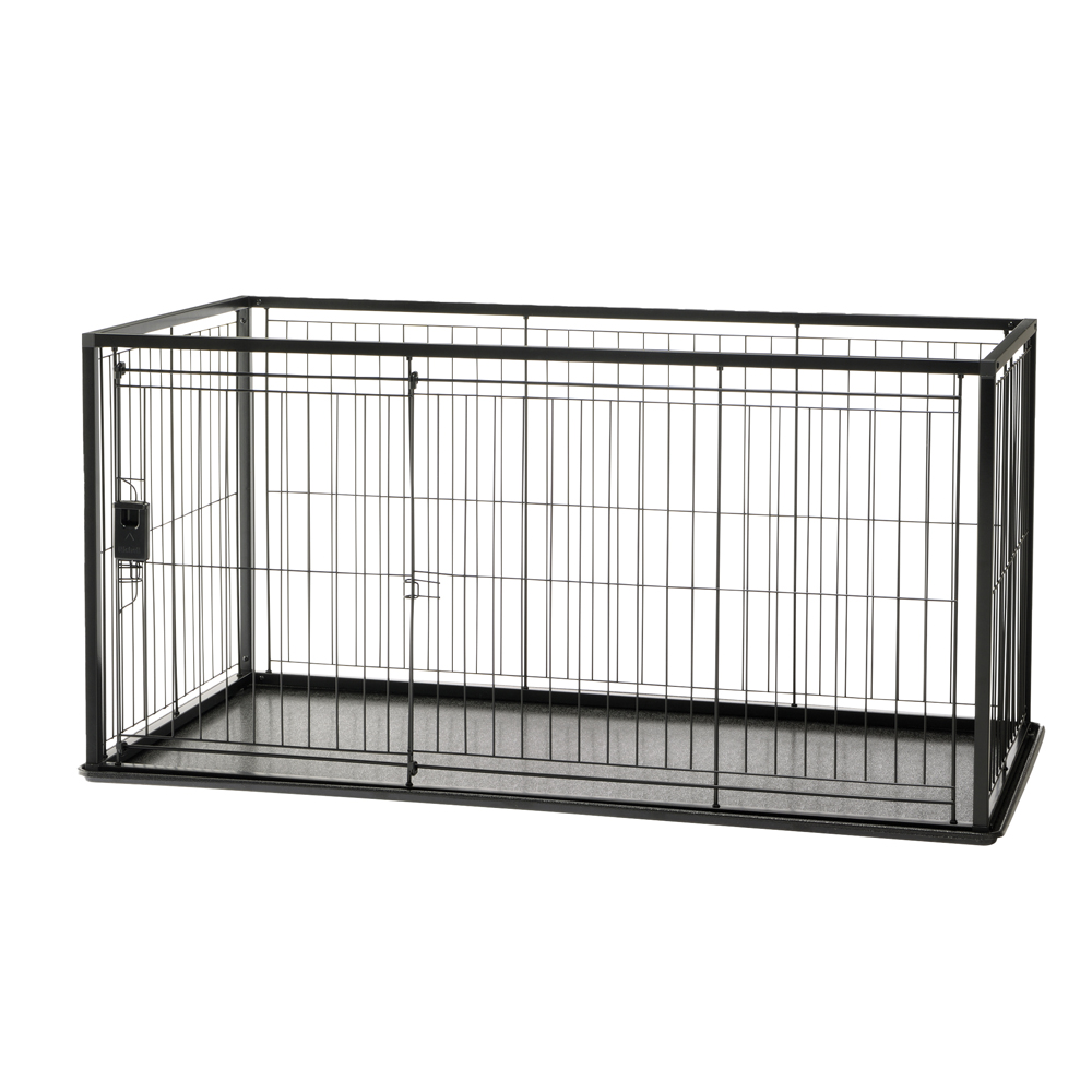 インテリアペットサークル 120-60 ブラック