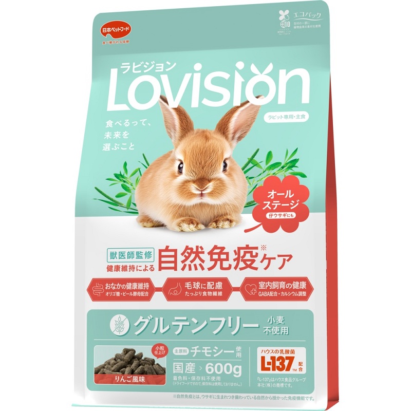 ラビジョン ラビットフード オールステージ 600g