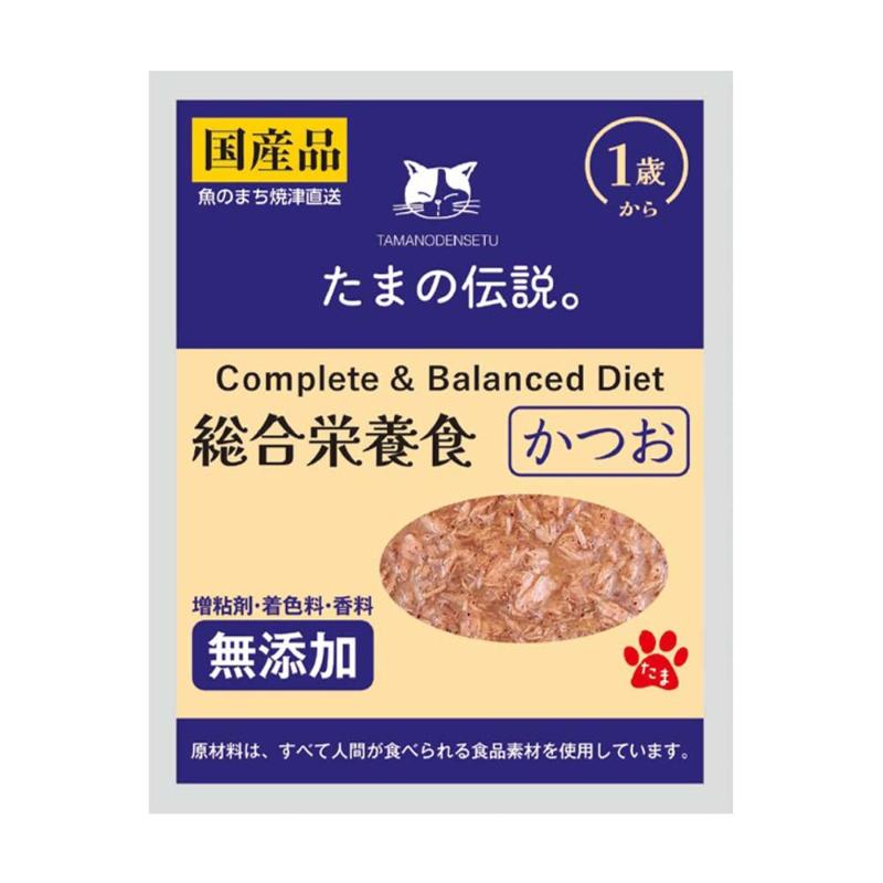 たまの伝説総合栄養食 かつお 40g