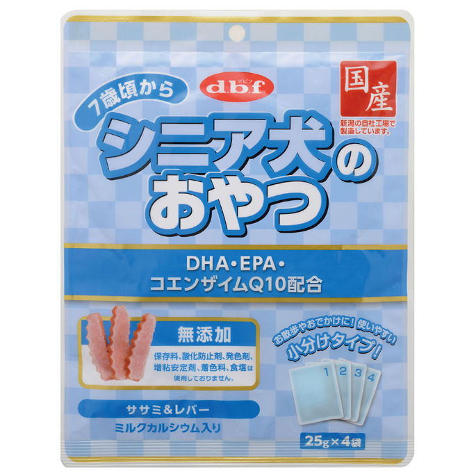シニア犬のおやつ DHA・EPA・コエンザイムQ10配合 100g