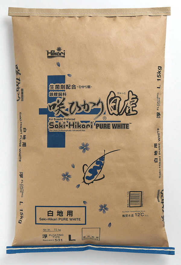 咲ひかり 白虎 白地用 浮上 L 15kg
