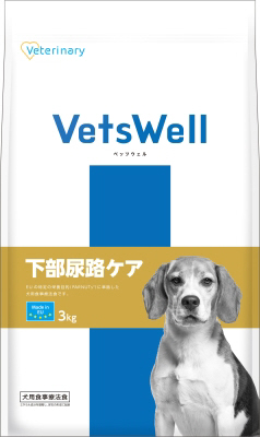 ベッツウェル　犬用食事療法食　下部尿路ケア３ｋｇ