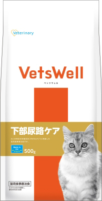 ベッツウェル　猫用食事療法食　下部尿路ケア５００ｇ
