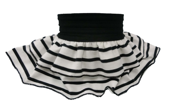 マナースコート ボーダー ネイビー