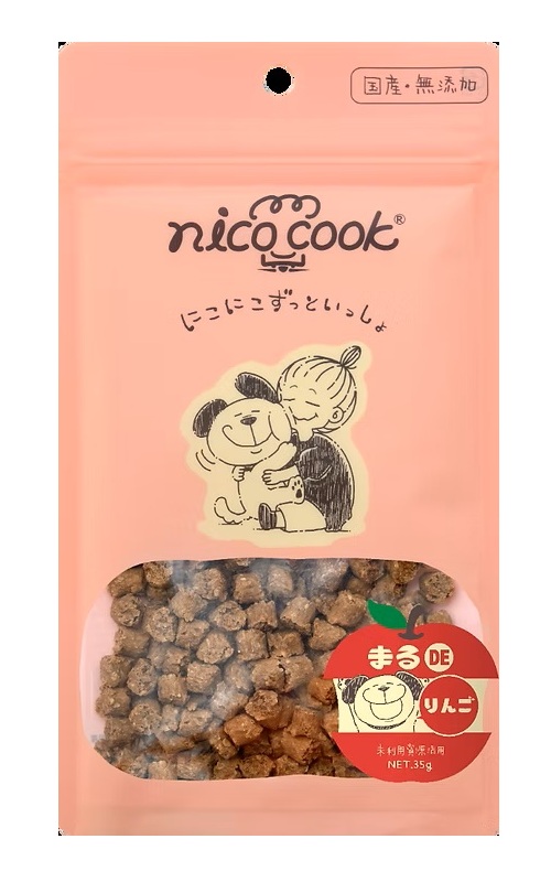 nico cook まるDEりんご 犬用 35g: 900｜業務用トリミング用品通販