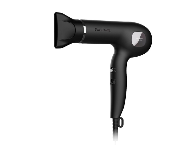 イオンペットドライヤー　プロ仕様 プロステージ イオンバランスドライヤー ブラック 1200W(ブラック