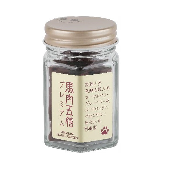 馬肉五膳 プレミアム 瓶入 20g