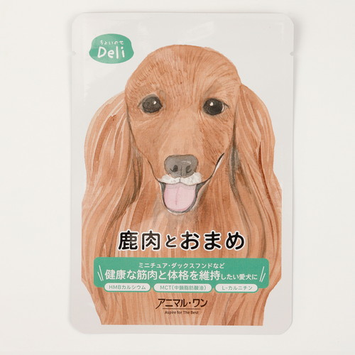 ちょいのせDeli 鹿肉とおまめ 60g