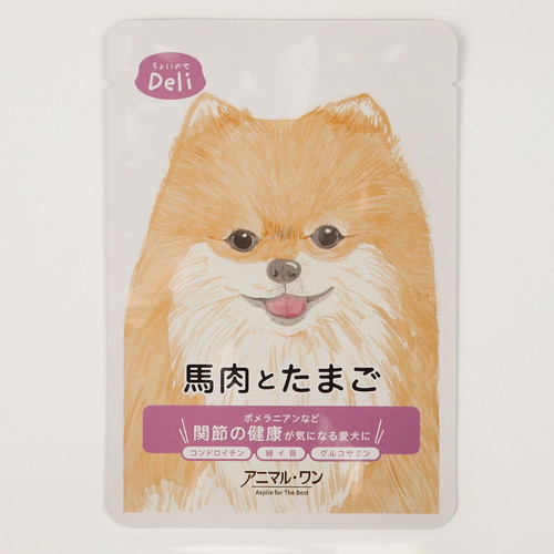 ちょいのせDeli 馬肉とたまご 60g