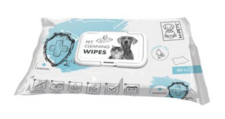 ペットクリーニングワイプ 抗菌80枚入/40枚入