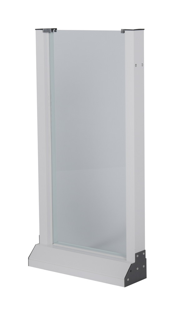 セーフテリア フラットパネル300 クリアタイプ ホワイト 800