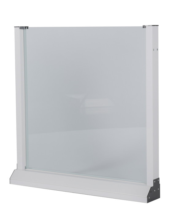 セーフテリア フラットパネル600 クリアタイプ ホワイト 800