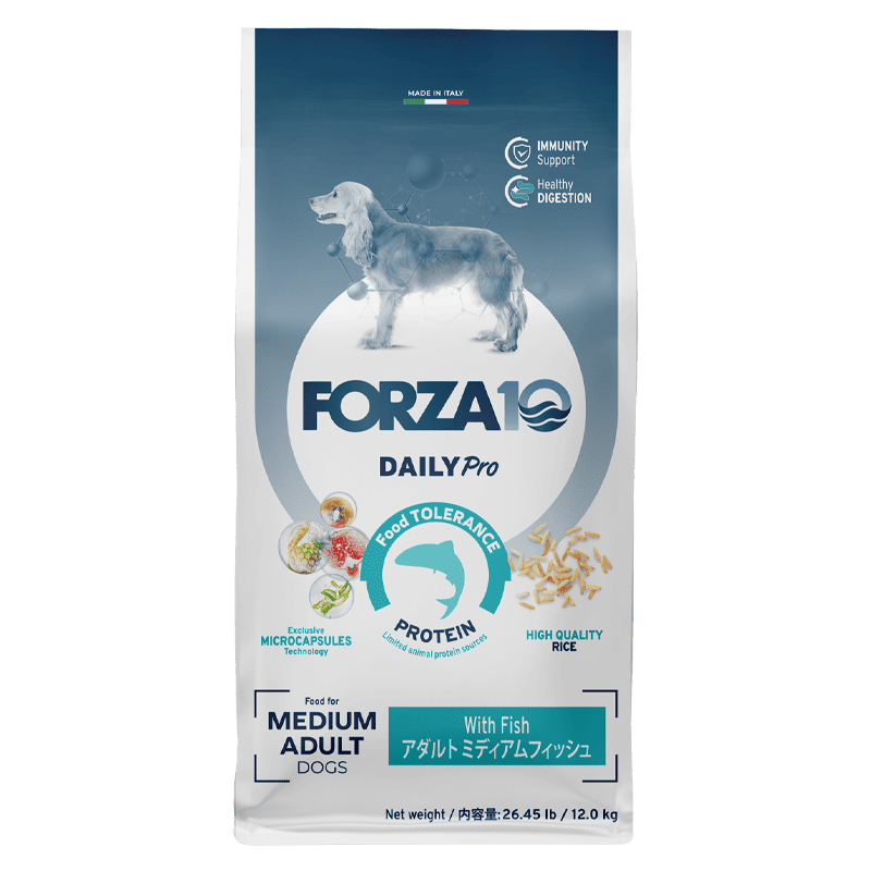 Forza10 Daily Pro アダルトミディアム フィッシュ 12kg