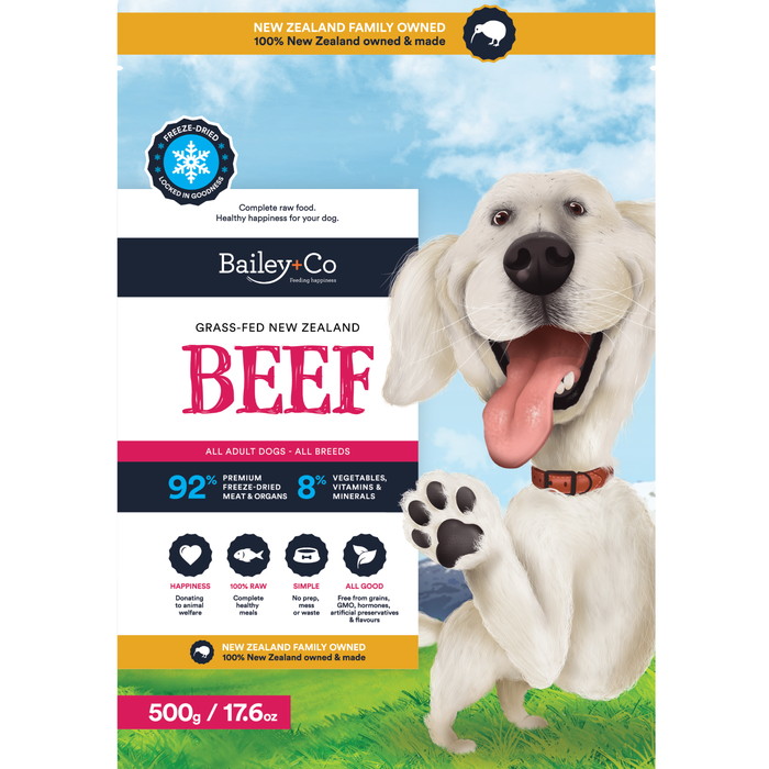 Bailey+Co フリーズドライ コンプリートビーフ 500g