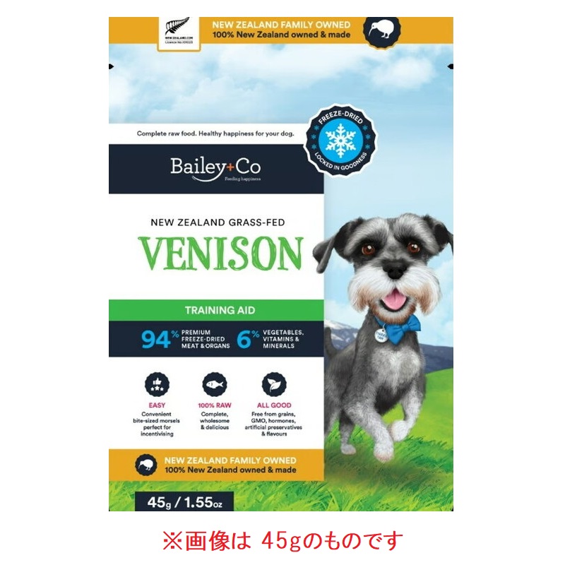 Bailey+Co フリーズドライ コンプリート鹿肉 425g