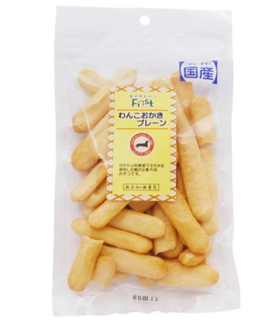 First わんこおかき プレーン 65g