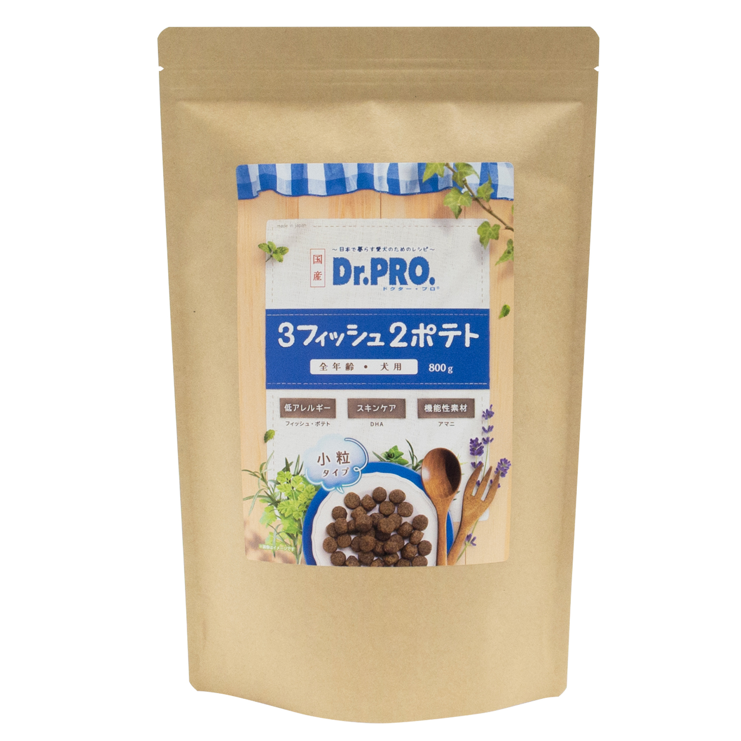 Dr.PRO. 3フィッシュ2ポテト 800g