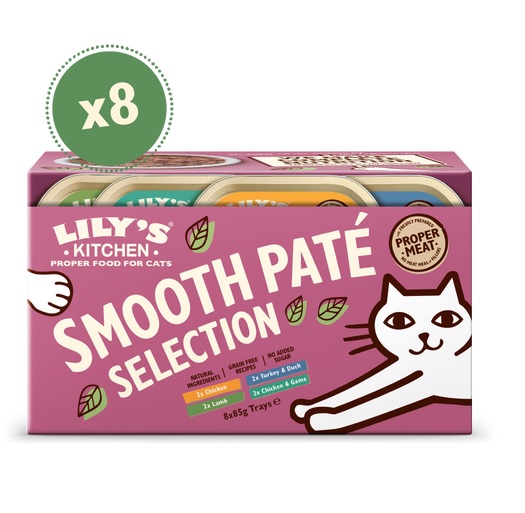 リリーズキッチン 毎日のお気に入り 猫 マルチパック 85g×8