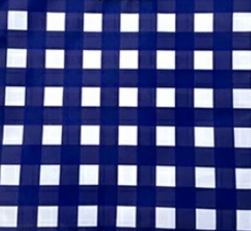 ギンガムネイビー